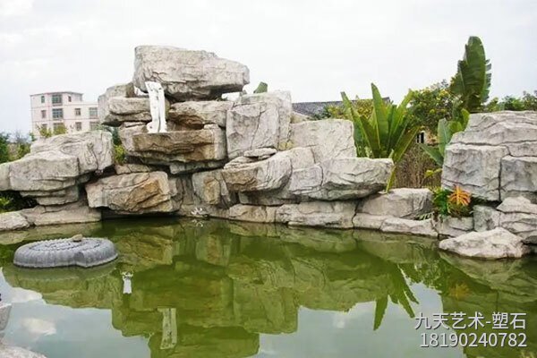 塑石假山水景景观，参考价格：380元/平方米